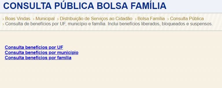 Consulta Bolsa Fam Lia Inscri O Como Consultar